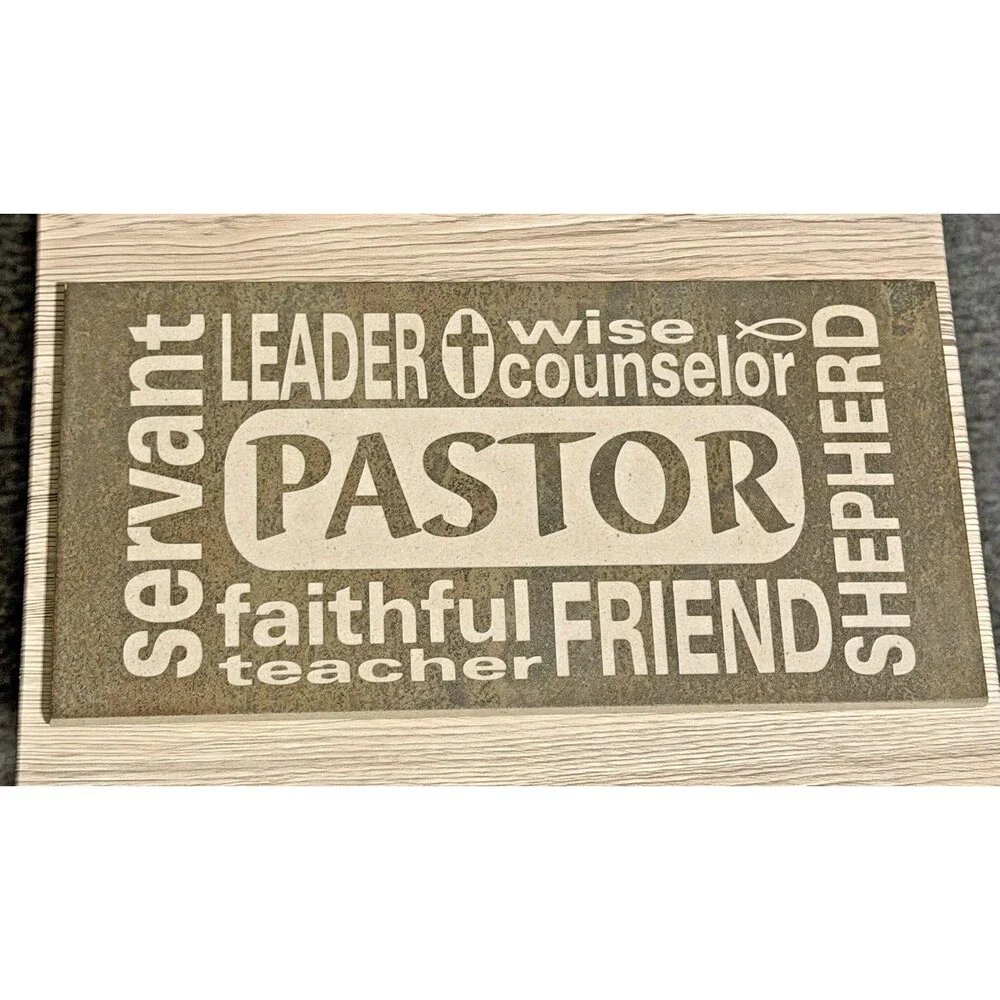 Pastor Appreciation Decorative Tile 12